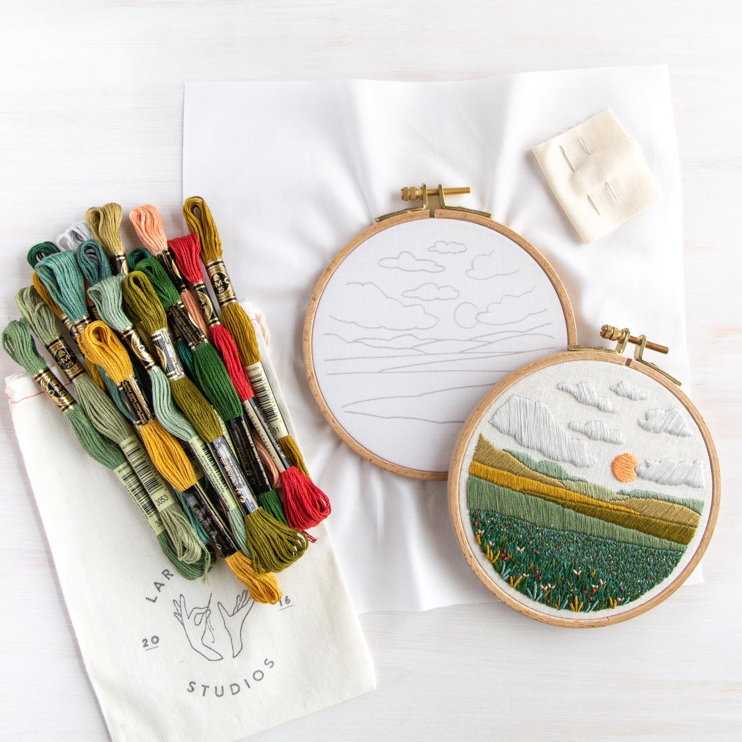Mini-Meadow Embroidery Kit