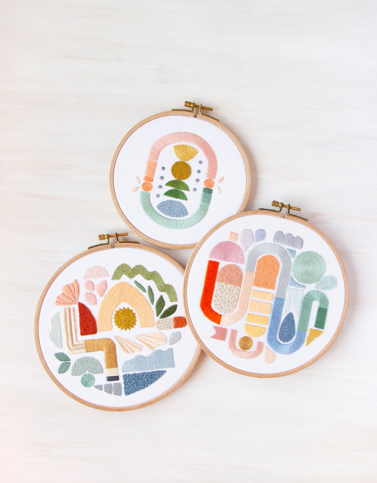 Geometric Pattern Trio