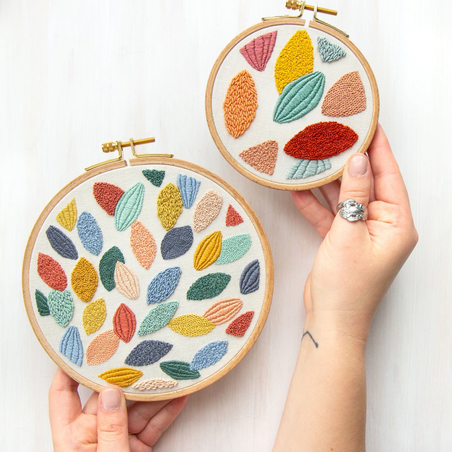 Seeds Sampler Embroidery Pattern