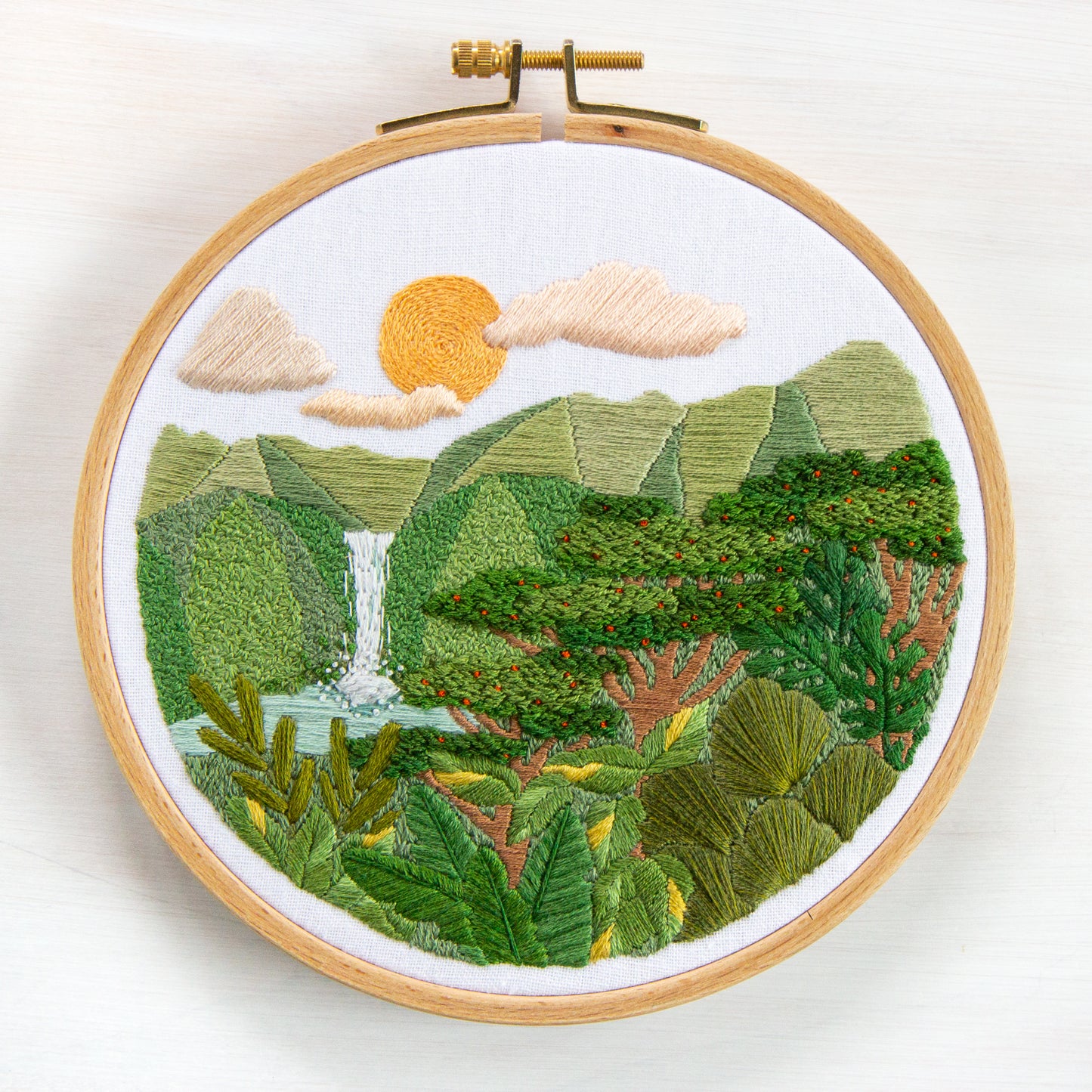 Abundance Embroidery Pattern