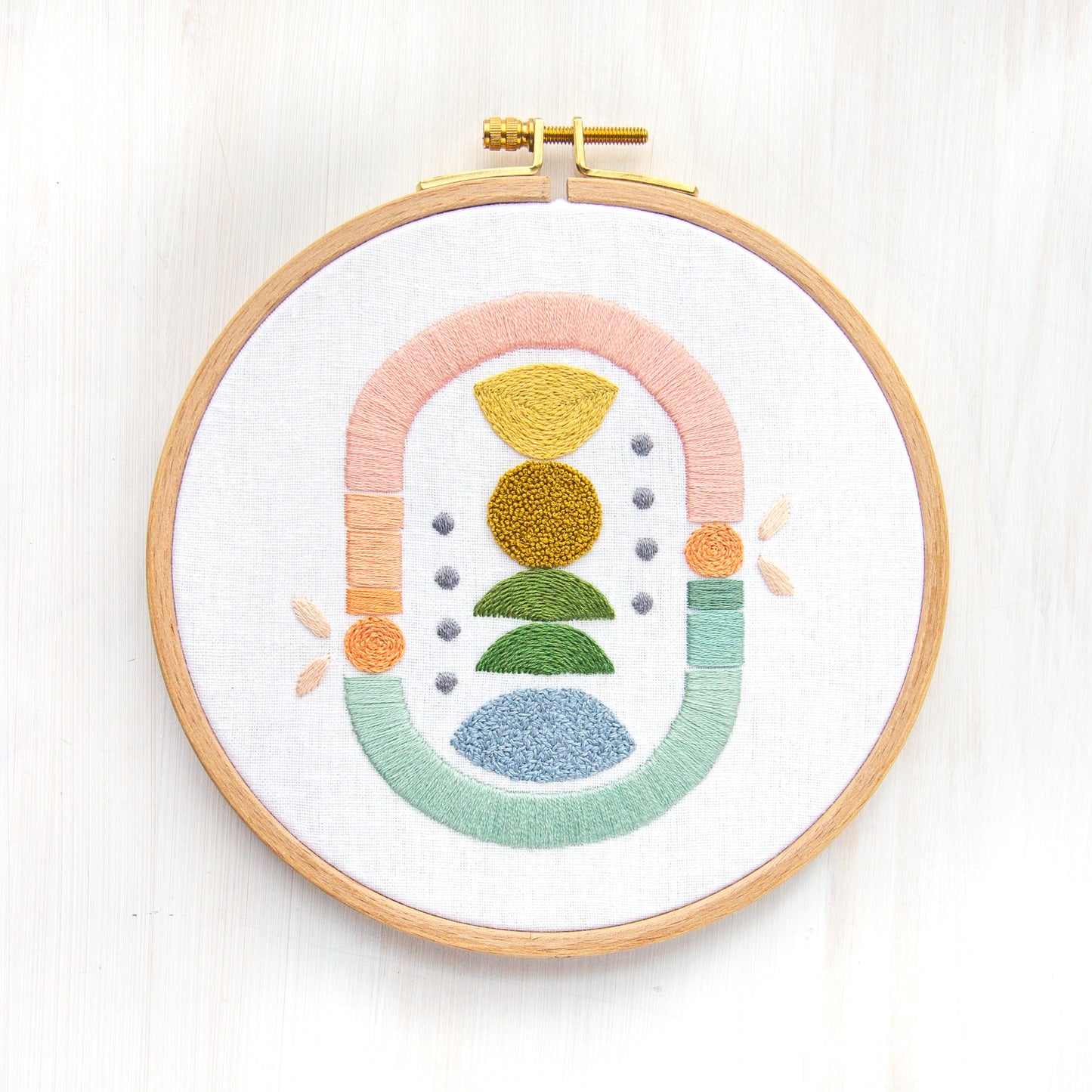Horizon Embroidery Pattern