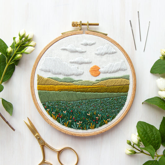 Mini-Meadow Embroidery Pattern