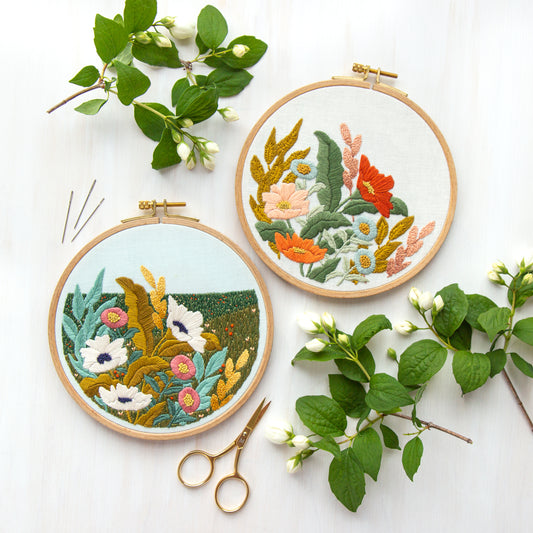 Wildflowers Embroidery Pattern