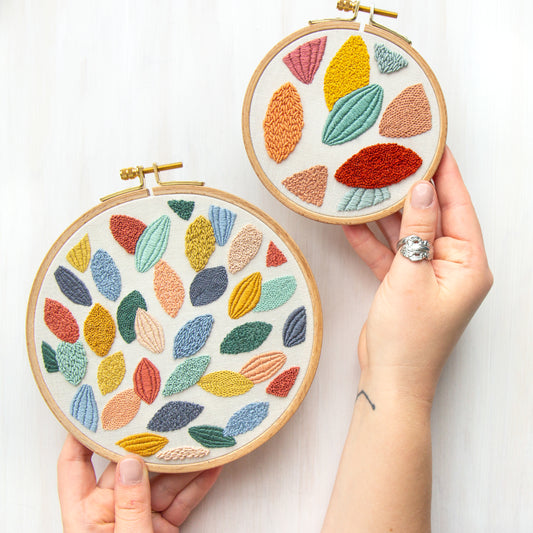 Seeds Sampler Embroidery Pattern