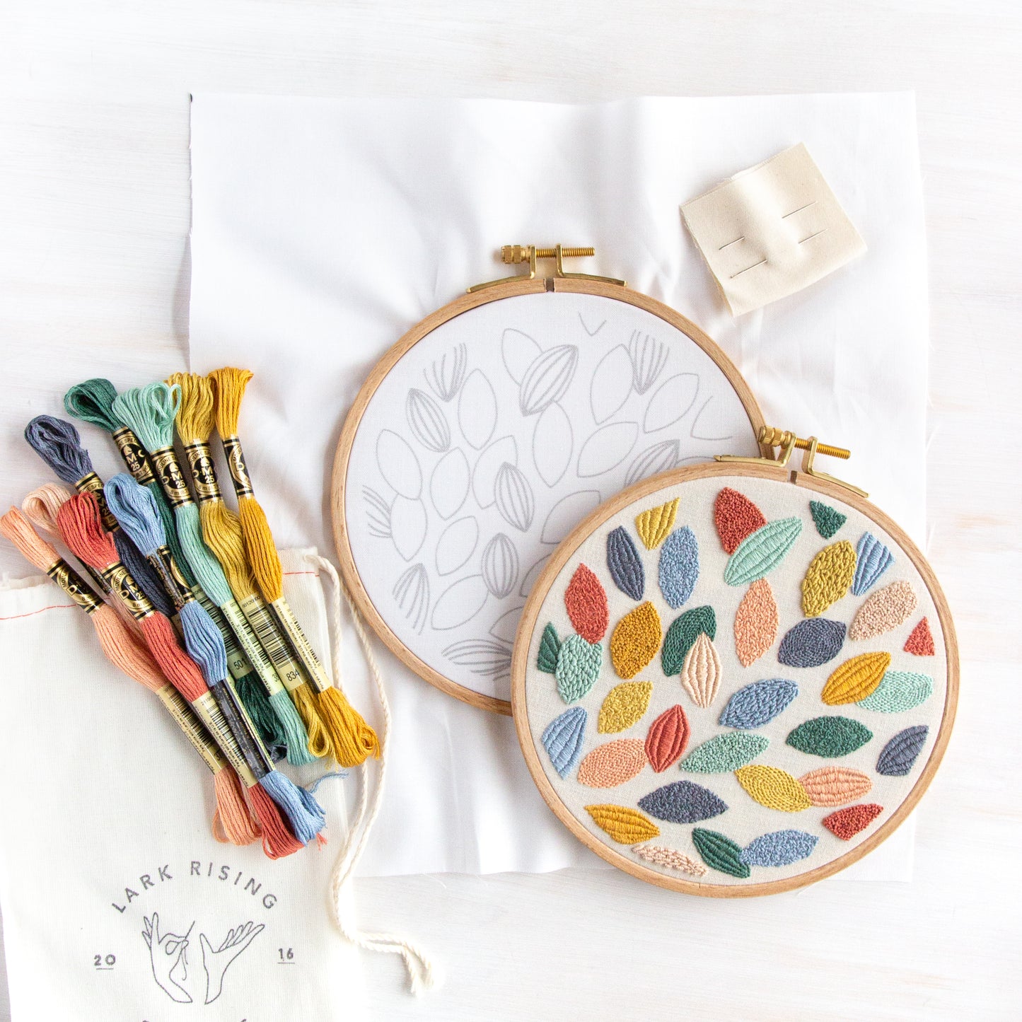 Seeds Sampler Embroidery Kit