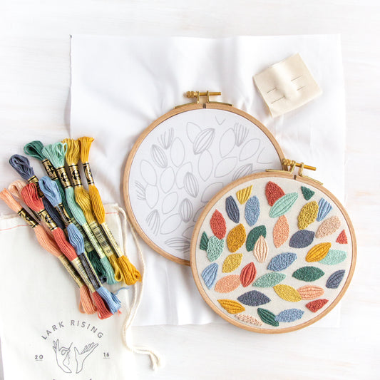 Seeds Sampler Embroidery Kit