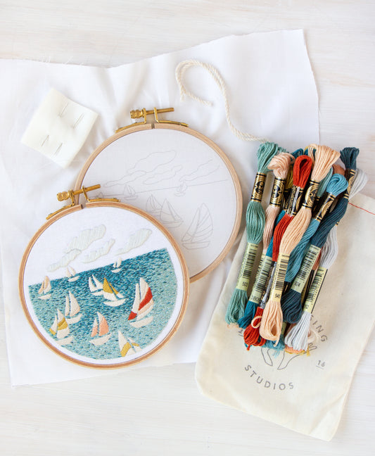 Regatta Embroidery Kit